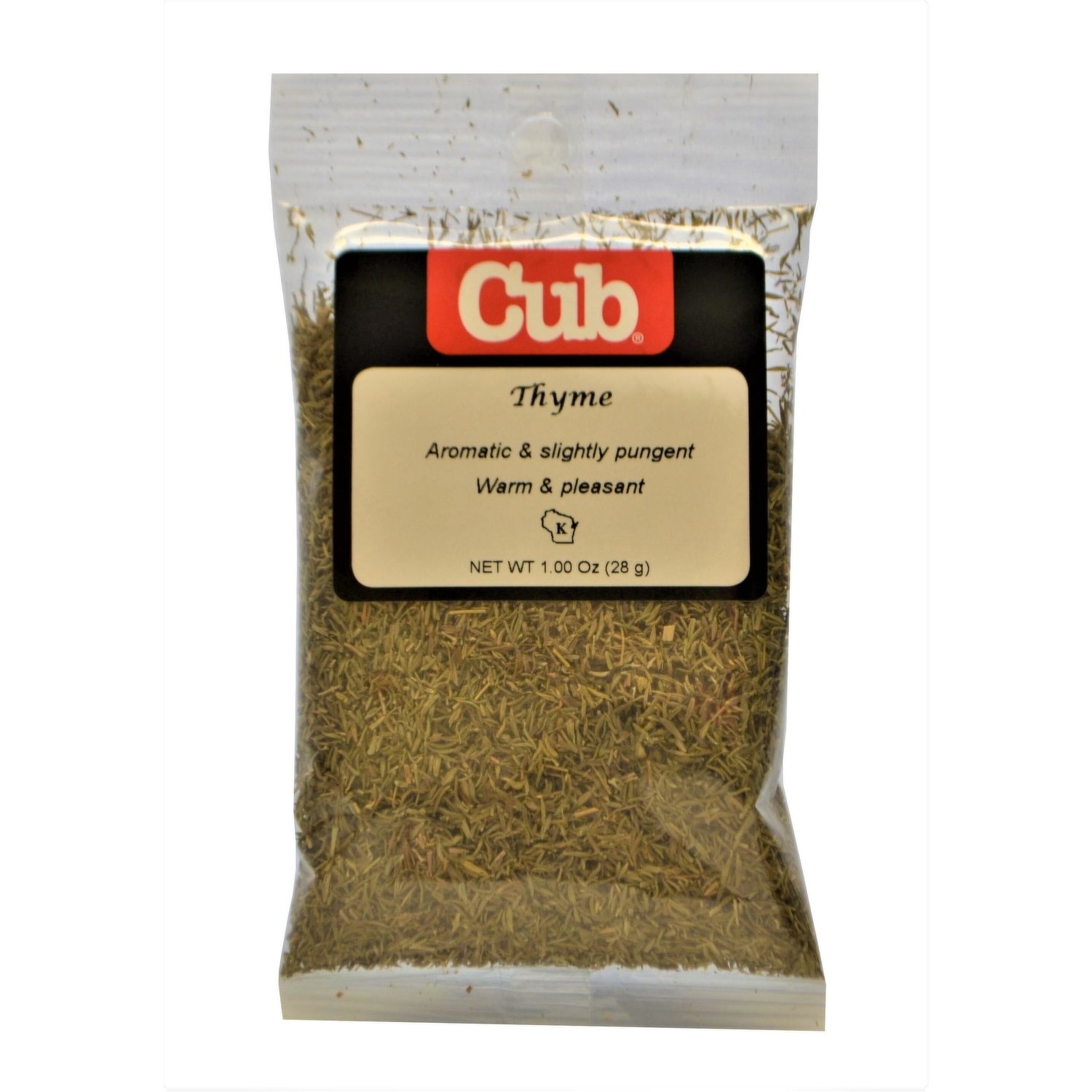 slide 1 of 1, Cub Thyme Spice, 1 oz
