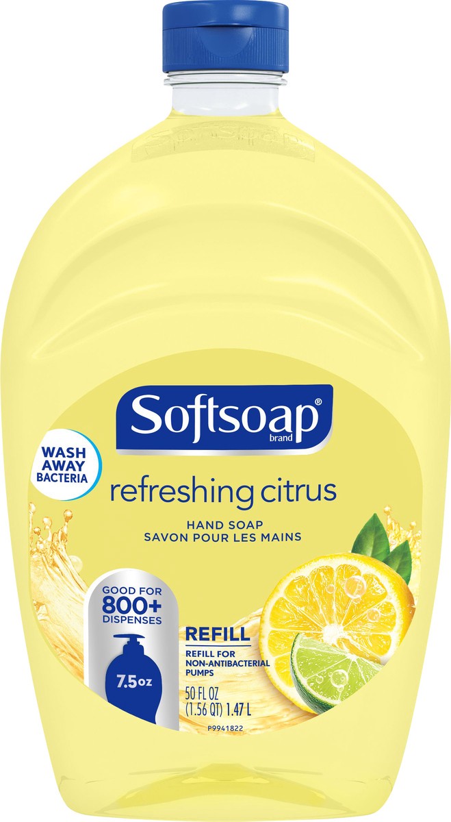 slide 4 of 7, Softsoap Refreshing Citrus Hand Soap Refill 50 oz, 50 oz