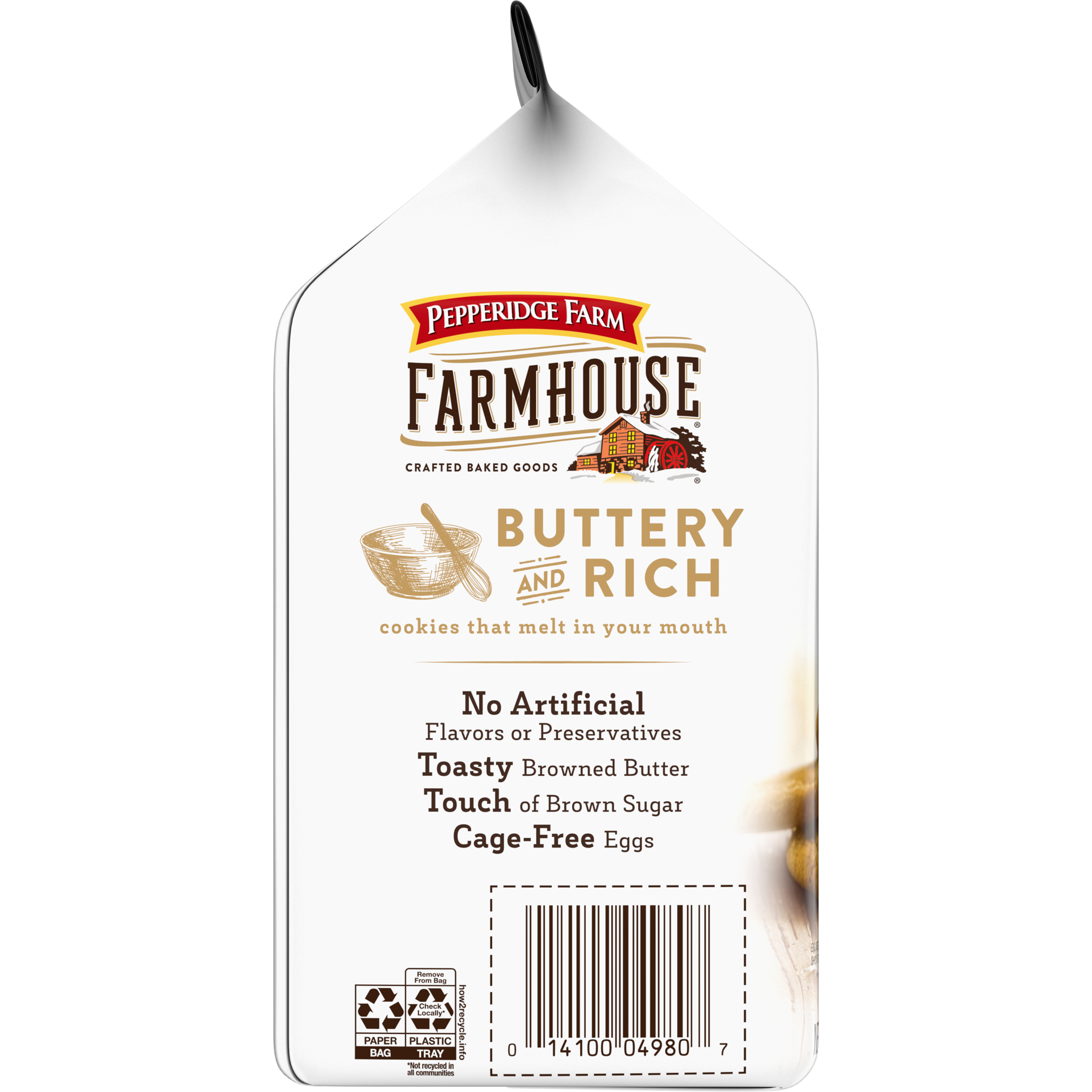 slide 2 of 5, Pepperidge Farm Farmhouse Thin & Crispy Butter Crisp Cookies, 6.9 Oz Bag, 6.9 oz