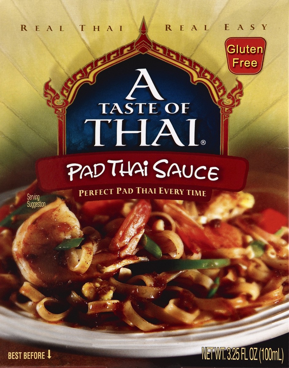 slide 1 of 4, A Taste of Thai Taste Of Thai Pad Thai Sauce, 3.25 oz