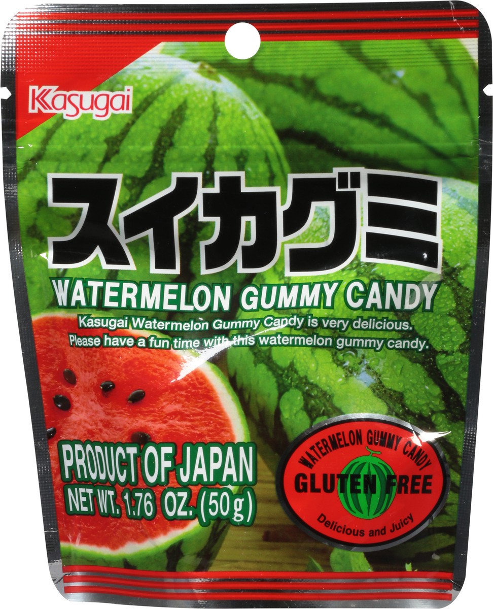 slide 6 of 9, Kasugai Watermelon Gummy Candy 1.76 oz, 1.76 oz