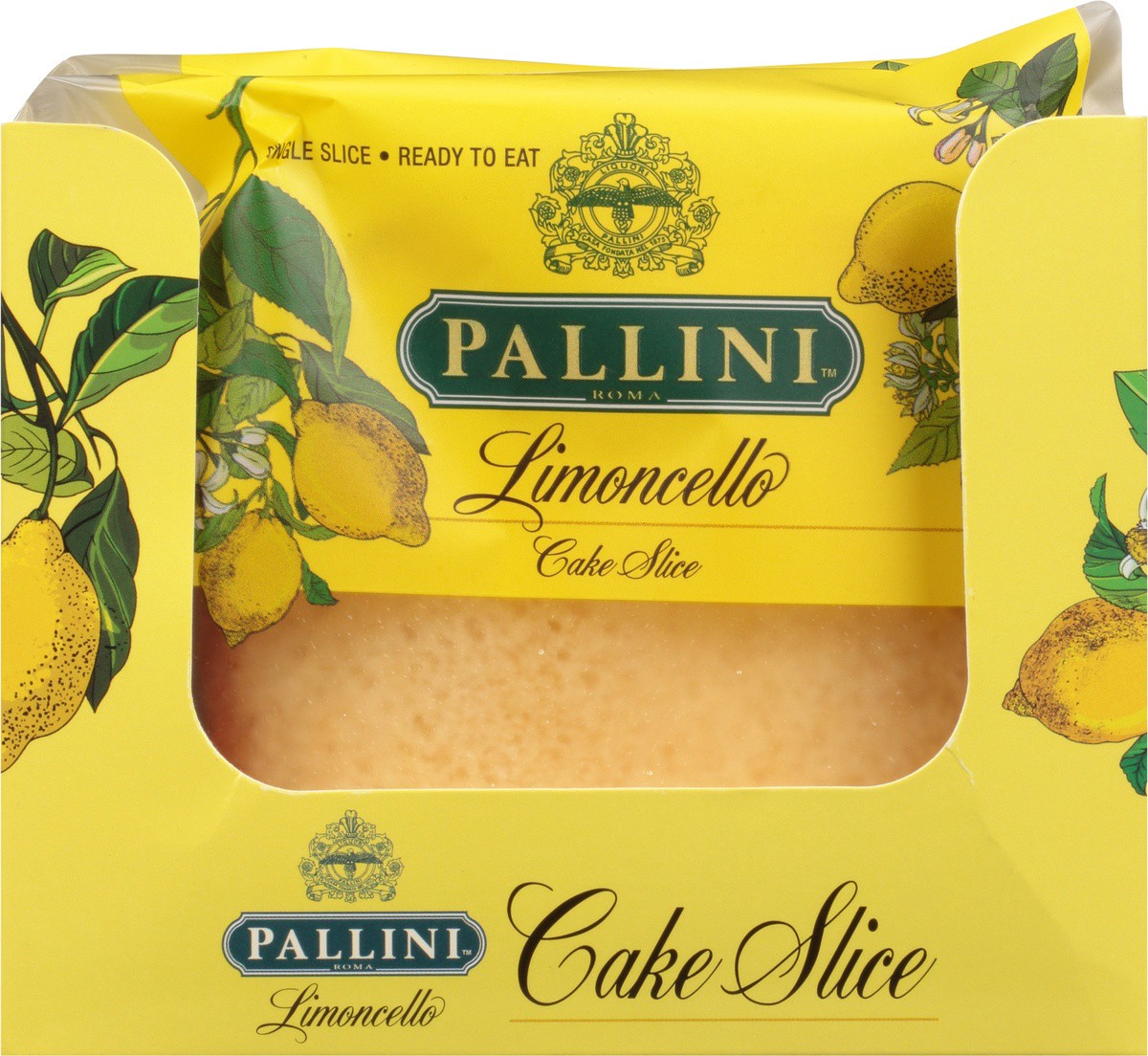 slide 6 of 9, Pallini Limon Cake Slice, 4 oz