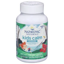 Nordic Naturals Kids Calm Gummies Strawberry Watermelon - 60 Gummies
