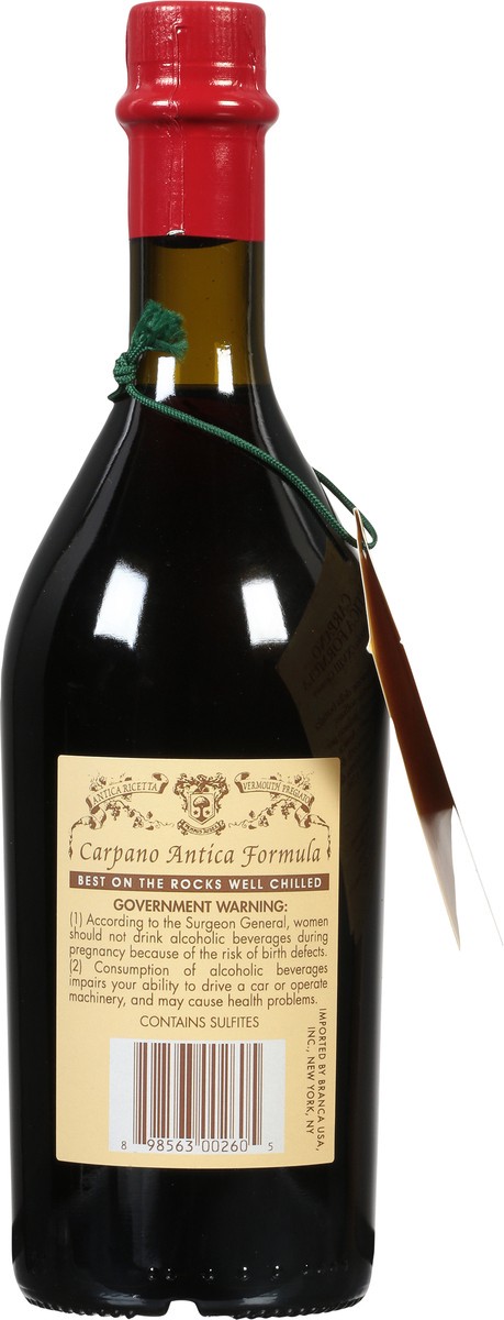 slide 8 of 9, Antica Formula Vermouth 750 ml, 750 ml