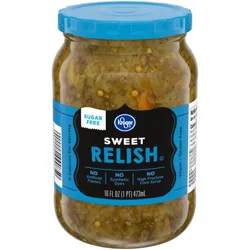 Kroger Sugar Free Sweet Pickle Relish