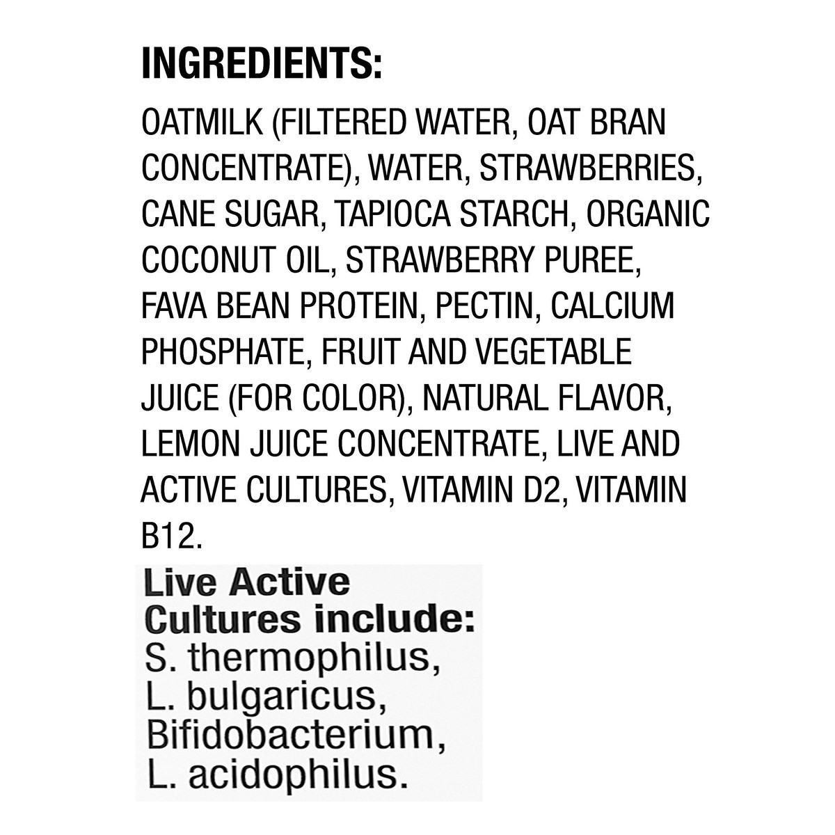 slide 7 of 10, Silk Oat Yeah Oat Milk Dairy-Free Yogurt Alternative, The Strawberry One, Gluten-Free, Vegan, Non-GMO Project Verified, 5.3 oz., 5.3 oz