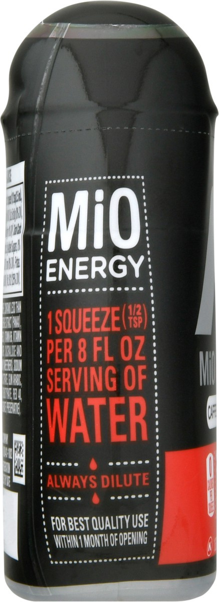 slide 5 of 11, MiO Energy Black Cherry Naturally Flavored Liquid Water Enhancer with Caffeine & B Vitamins - 1.62 fl oz, 1.62 fl oz