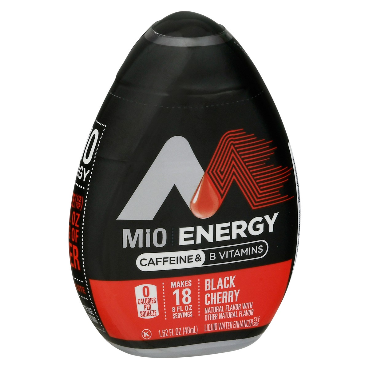 slide 11 of 11, MiO Energy Black Cherry Naturally Flavored Liquid Water Enhancer with Caffeine & B Vitamins - 1.62 fl oz, 1.62 fl oz