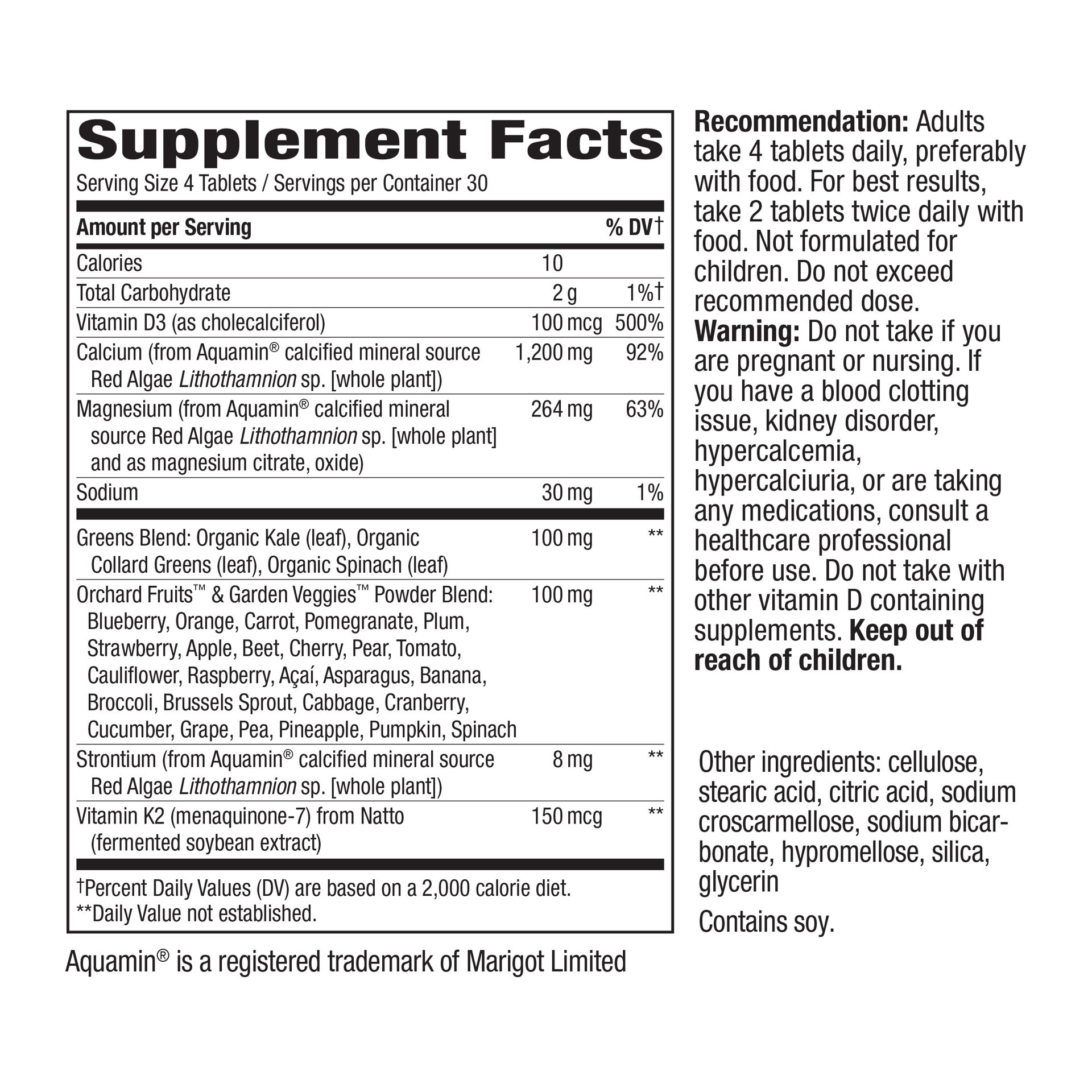 slide 4 of 5, Nature's Way Calcium 120 ea, 120 ct