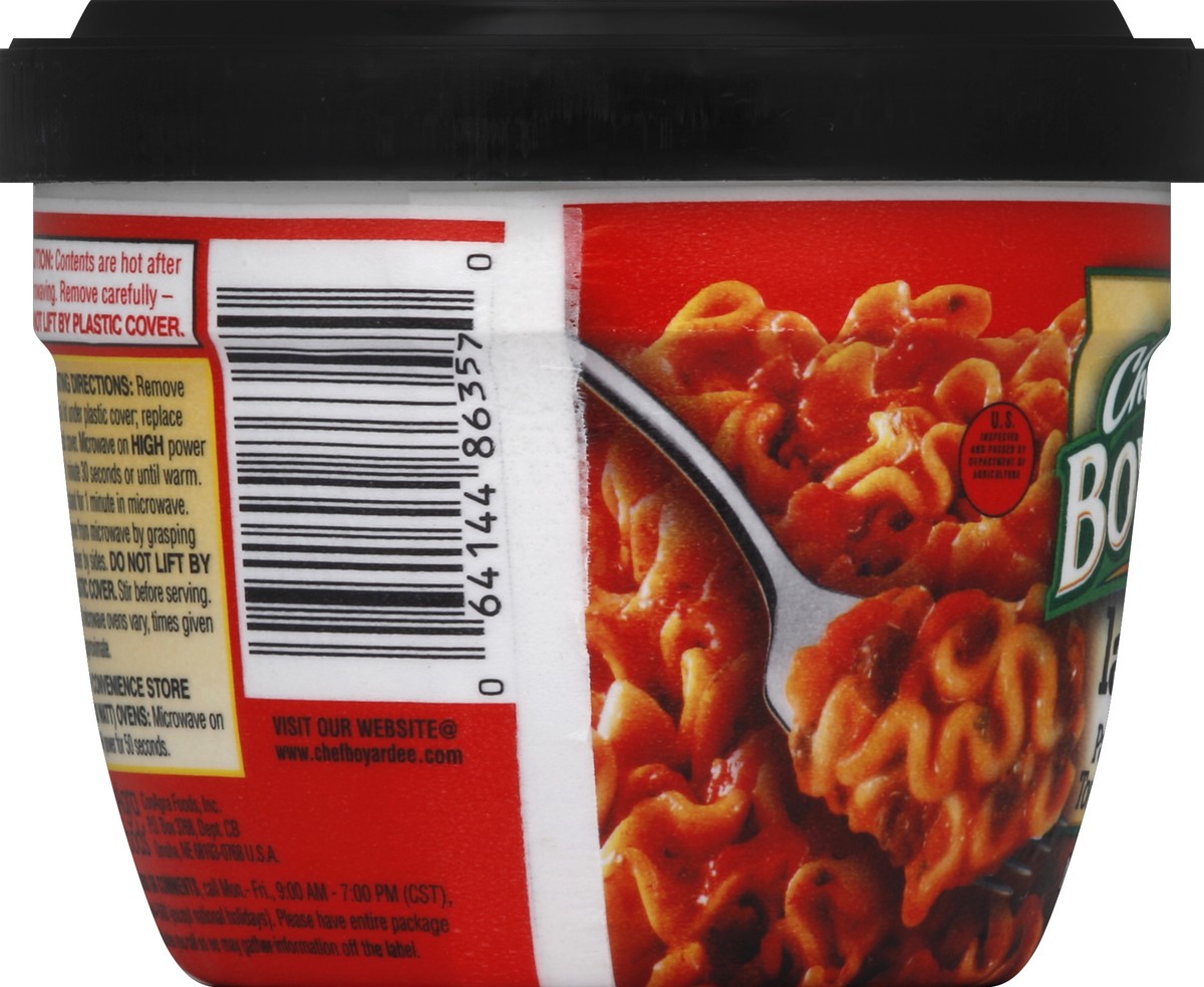 slide 3 of 6, Chef Boyardee Lasagna Big Size Bowl, 14.5 oz