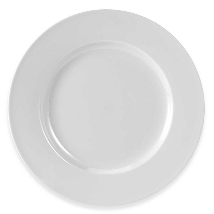 slide 1 of 3, Everyday White by Fitz and Floyd Rim Dinner Plates, 12 ct