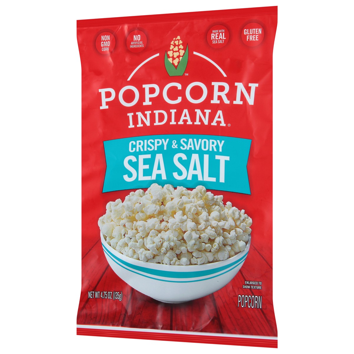 slide 5 of 9, Popcorn, Indiana Crispy & Savory Sea Salt Popcorn 4.75 oz, 4.75 oz