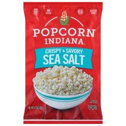 Popcorn, Indiana Crispy & Savory Sea Salt Popcorn 4.75 oz