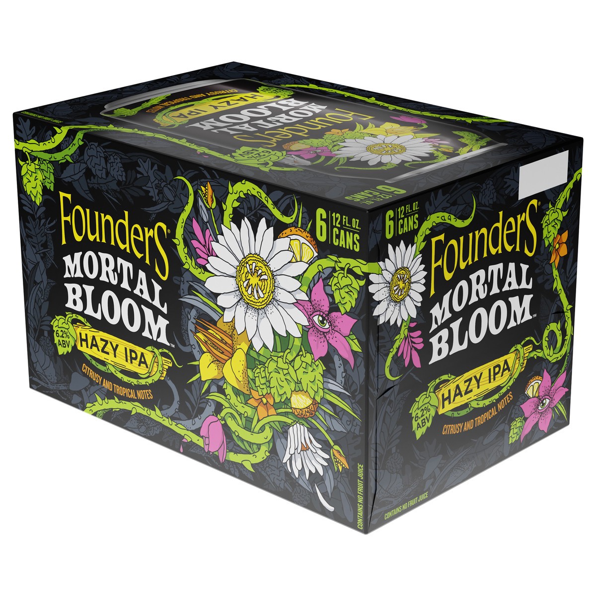 slide 3 of 11, Founders Brewing Co. Beer, Mortal Bloom, Hazy IPA, 6 ct; 12 oz