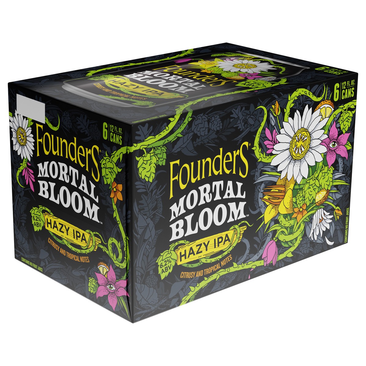 slide 6 of 11, Founders Brewing Co. Beer, Mortal Bloom, Hazy IPA, 6 ct; 12 oz