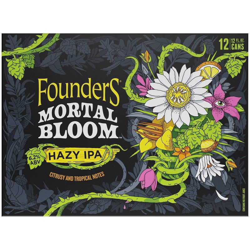 slide 2 of 4, Founders Brewing Co. Mortal Bloom 12 pack, 12 ct; 12 oz