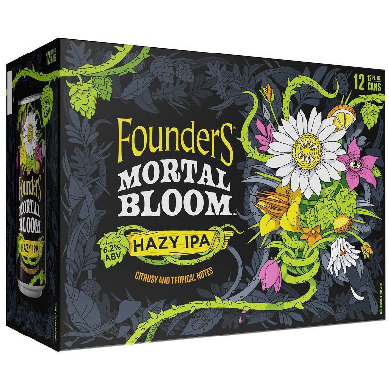 slide 1 of 4, Founders Brewing Co. Mortal Bloom 12 pack, 12 ct; 12 oz