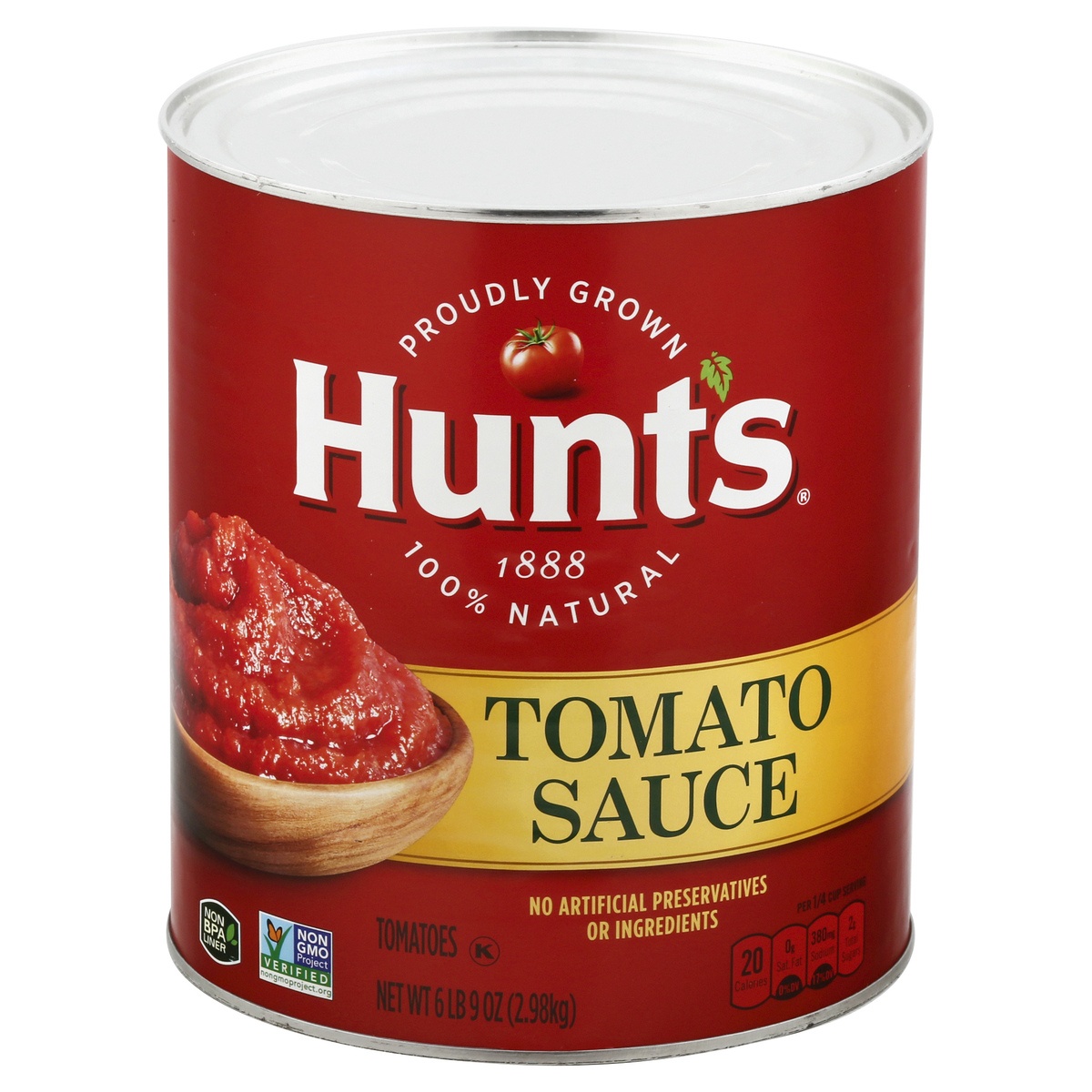 slide 1 of 1, Hunt's Tomatoes Sauce, 105 oz
