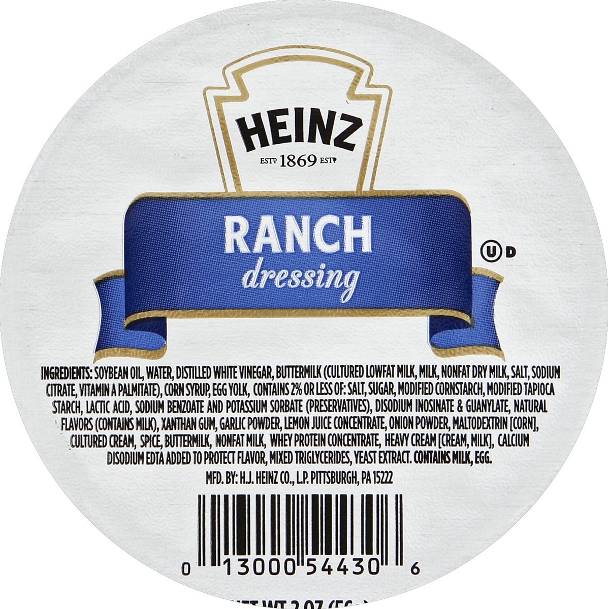 slide 3 of 3, Heinz Dressing 2 oz, 2 oz