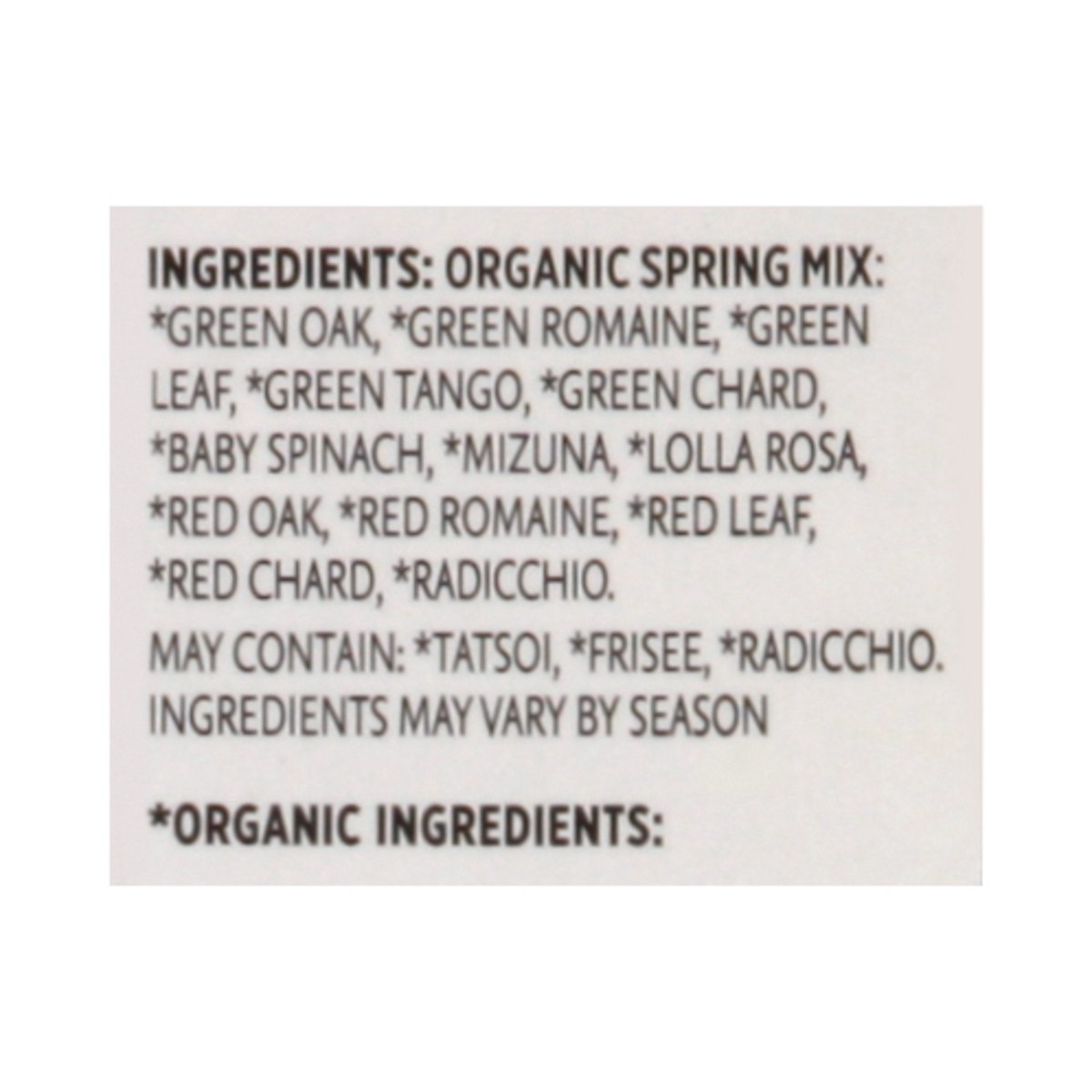 slide 2 of 13, Sun Harvest Organic Baby Spring Mix, 5 oz