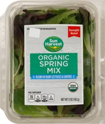 Sun Harvest Organic Baby Spring Mix