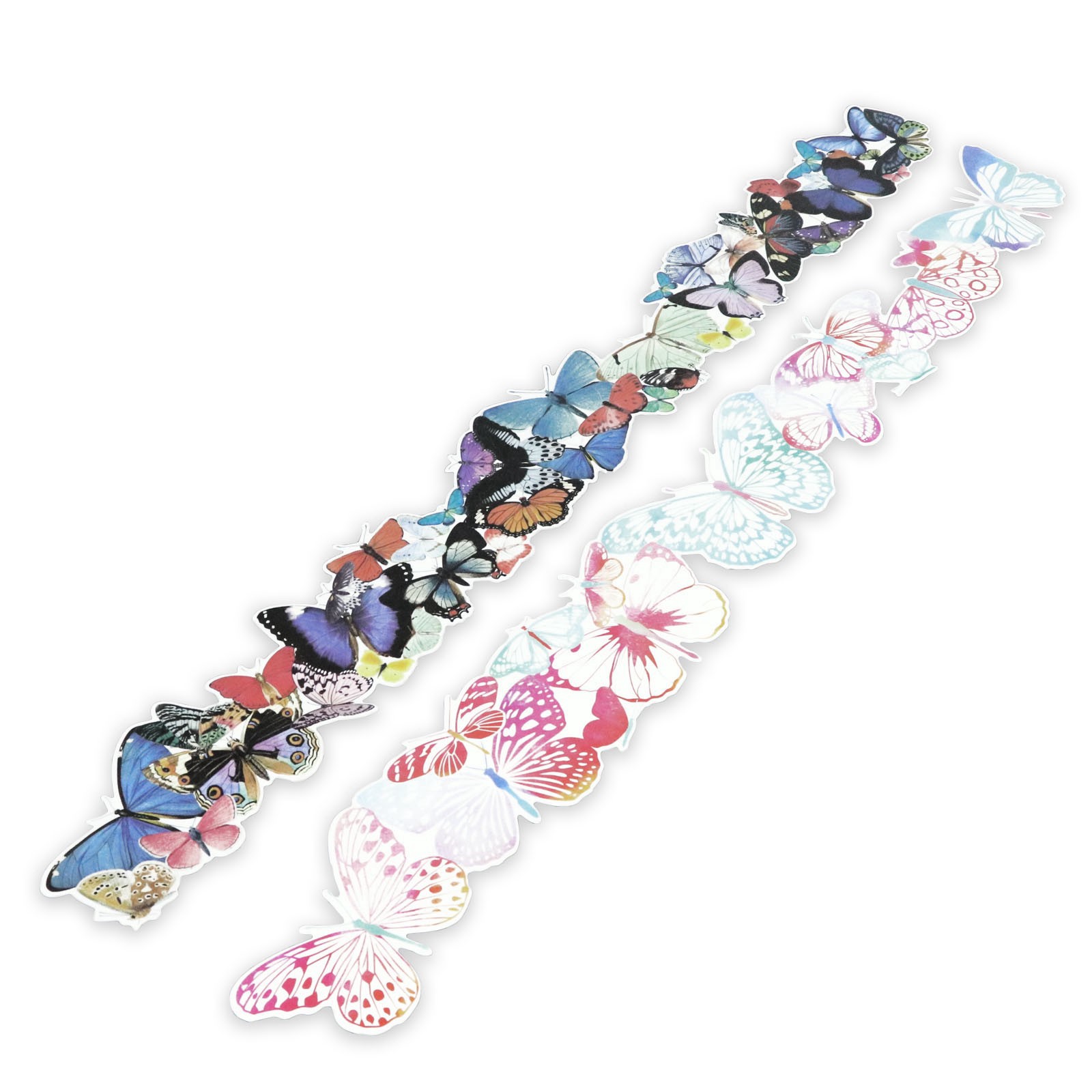slide 2 of 3, Panoramic Butterfly Die Cut Stickers By Recollections, 25 in