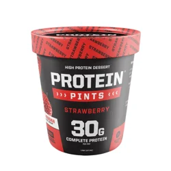 Protein Pints Strawberry High Protein Dessert 1 pint