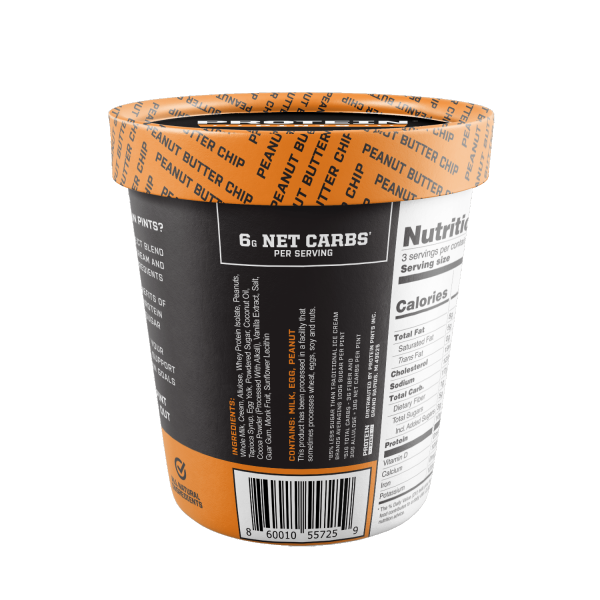 slide 5 of 17, Protein Pints - Pb Chip 30G, 16 oz