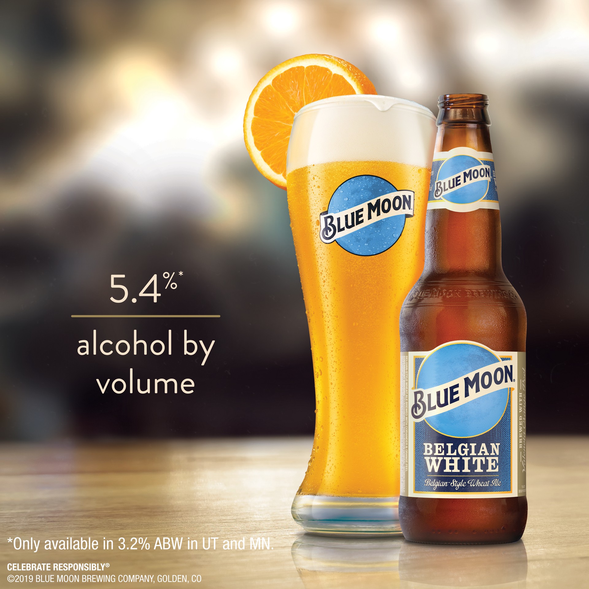 slide 7 of 7, BLUE MOON BELGIAN WHITE Craft Beer, 6 ct; 16 oz