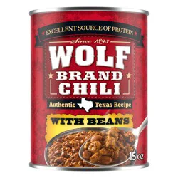 Wolf Brand with Beans Chili 15 oz