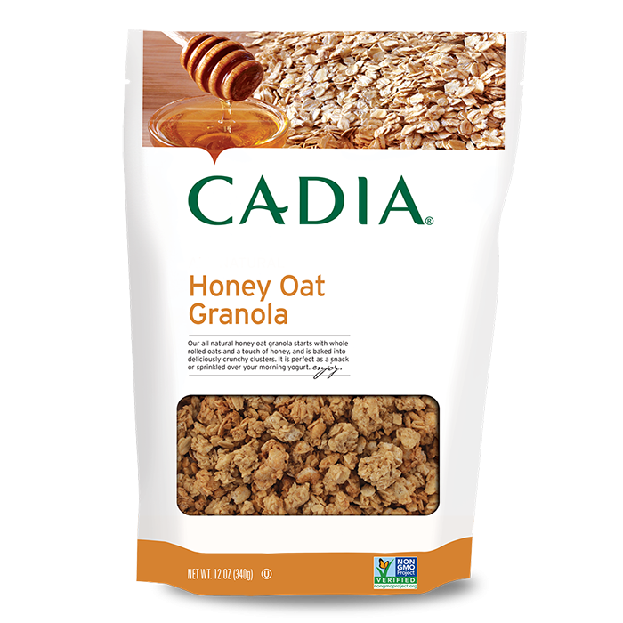 slide 1 of 1, Cadia Honey Oat Granola, 12 oz