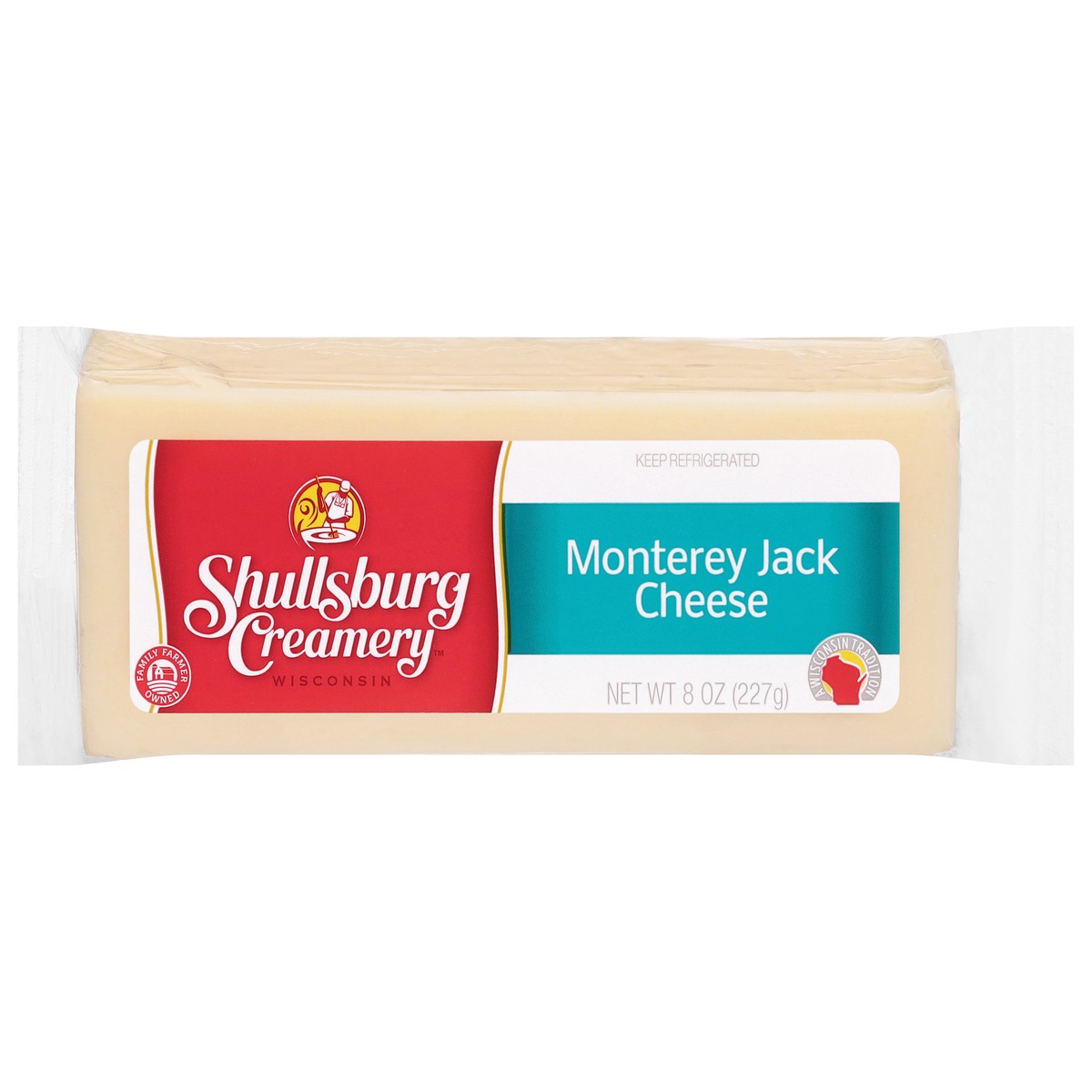 slide 2 of 4, Shullsburg Creamery Monterey Jack Cheese, 8 oz