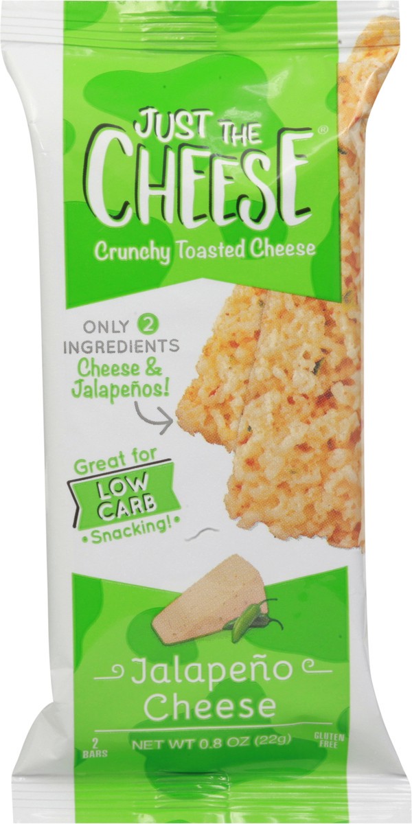 slide 1 of 9, Just the Cheese Jalapeno Bar 2 ea, 2 ct