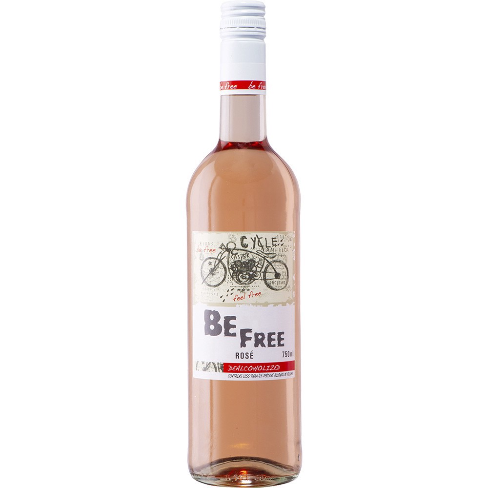 slide 1 of 1, Be Free N/a Rose, 750 ml