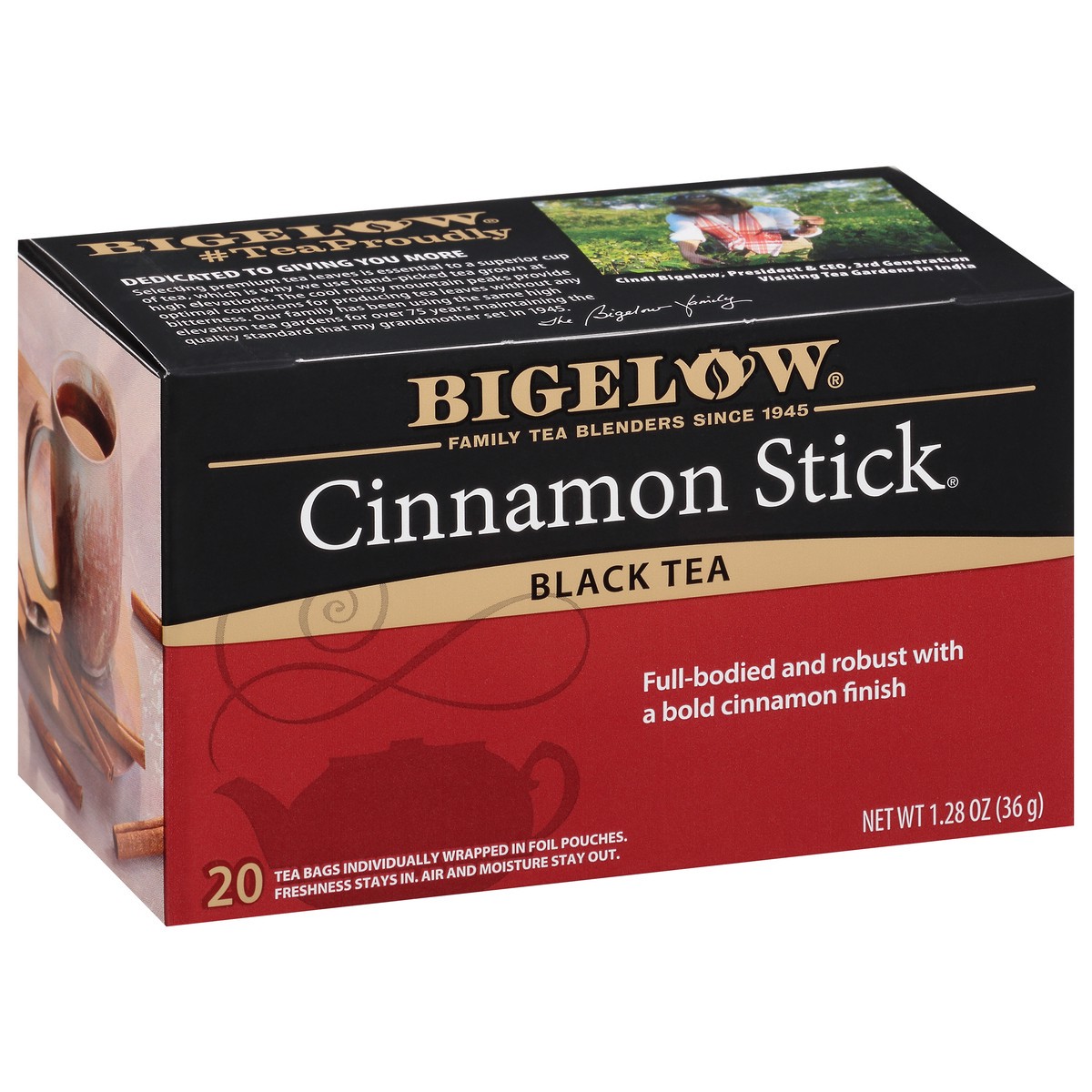 slide 2 of 9, Bigelow Tea Cinnamin Stick - 20 ct, 20 ct