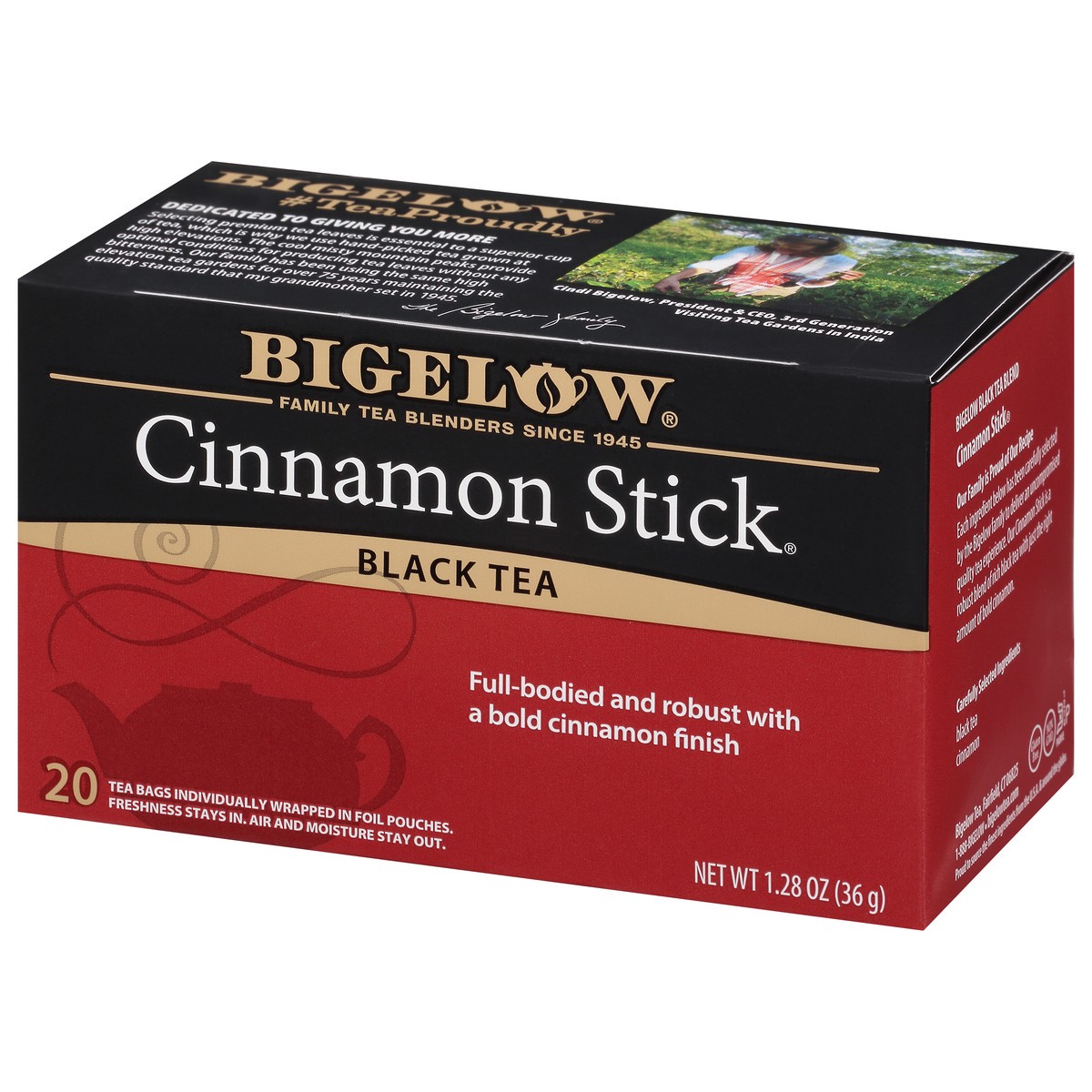 slide 3 of 9, Bigelow Tea Cinnamin Stick - 20 ct, 20 ct