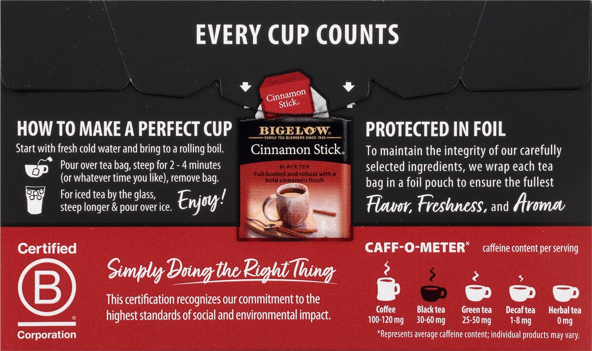 slide 9 of 9, Bigelow Black Tea, 20 ct