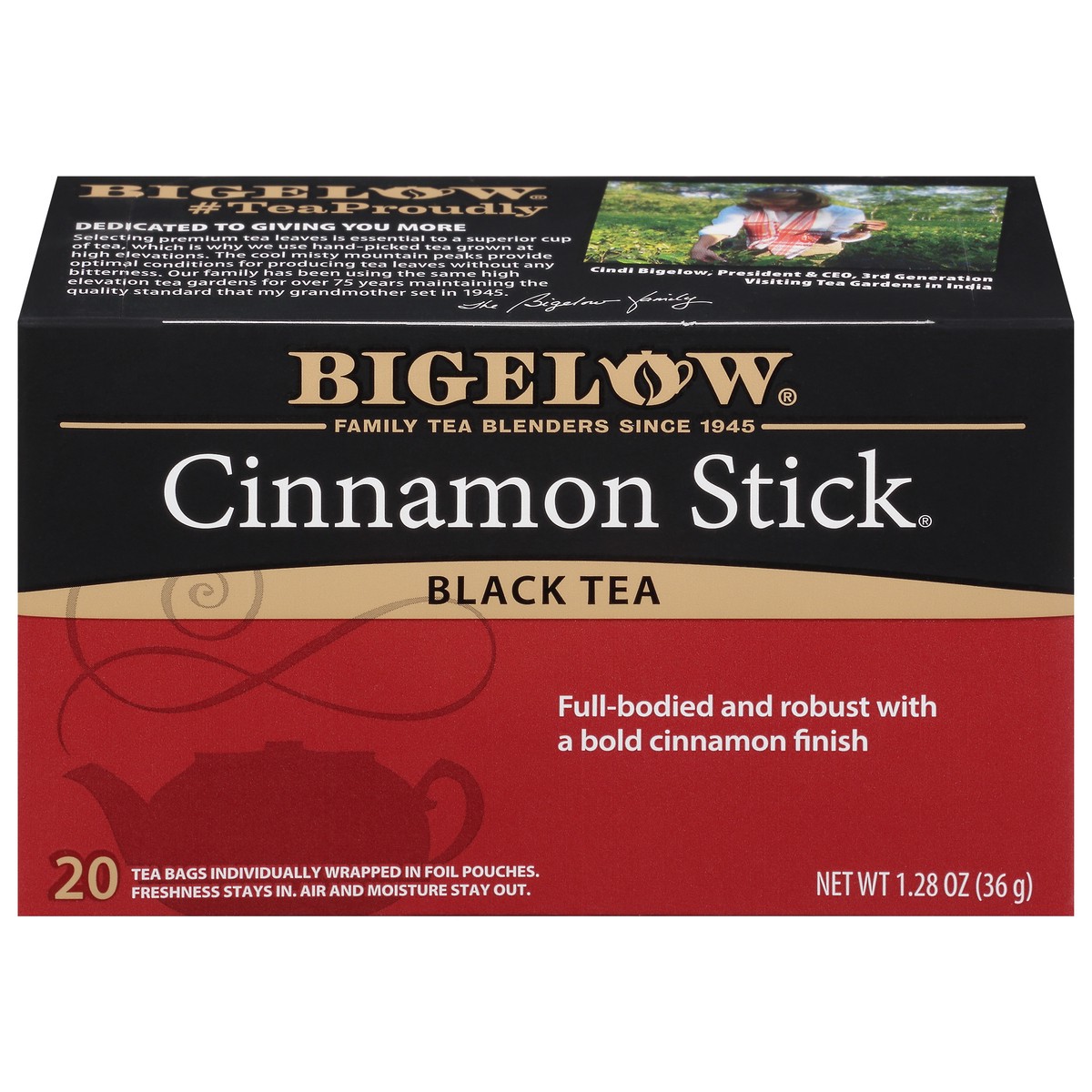 slide 1 of 9, Bigelow Tea Cinnamin Stick - 20 ct, 20 ct