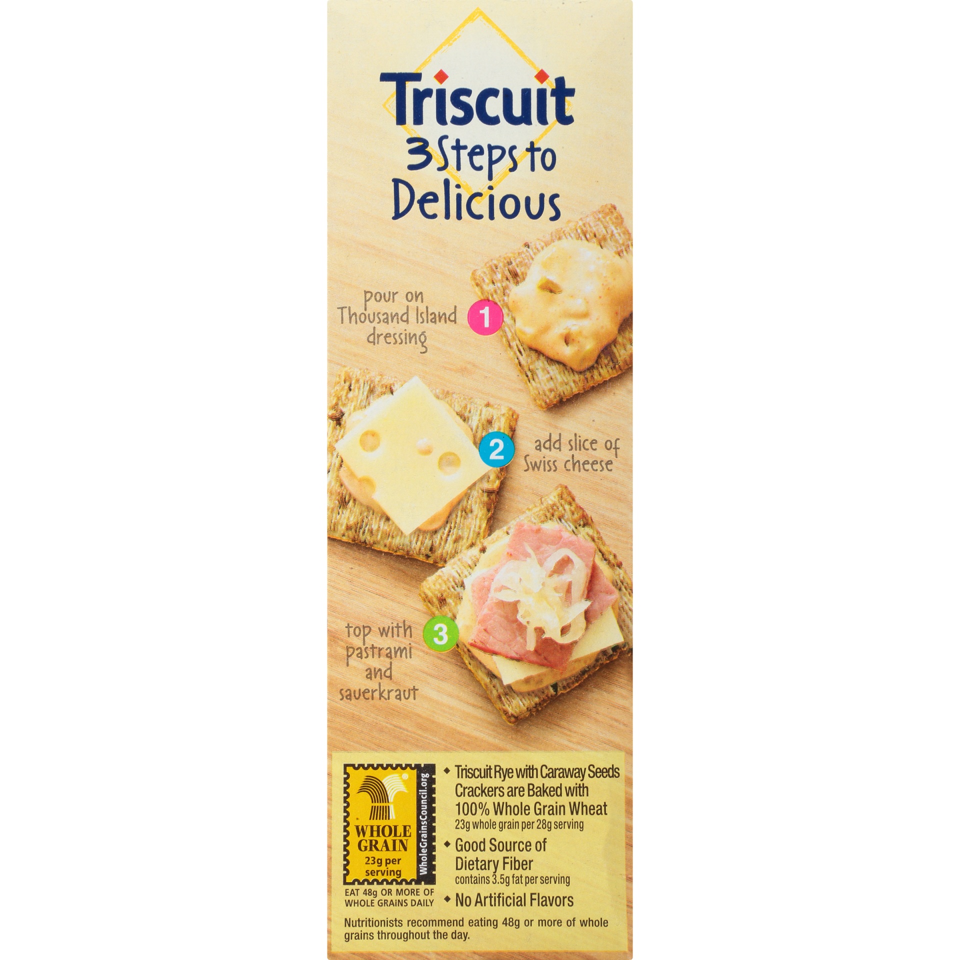 slide 4 of 8, Triscuit Sweet Potato & Roasted Onion Crackers, 8.5 oz