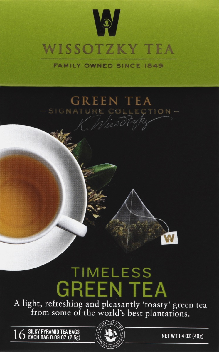 slide 4 of 5, Wissotzky Tea Timeless Green Tea, 16 ct