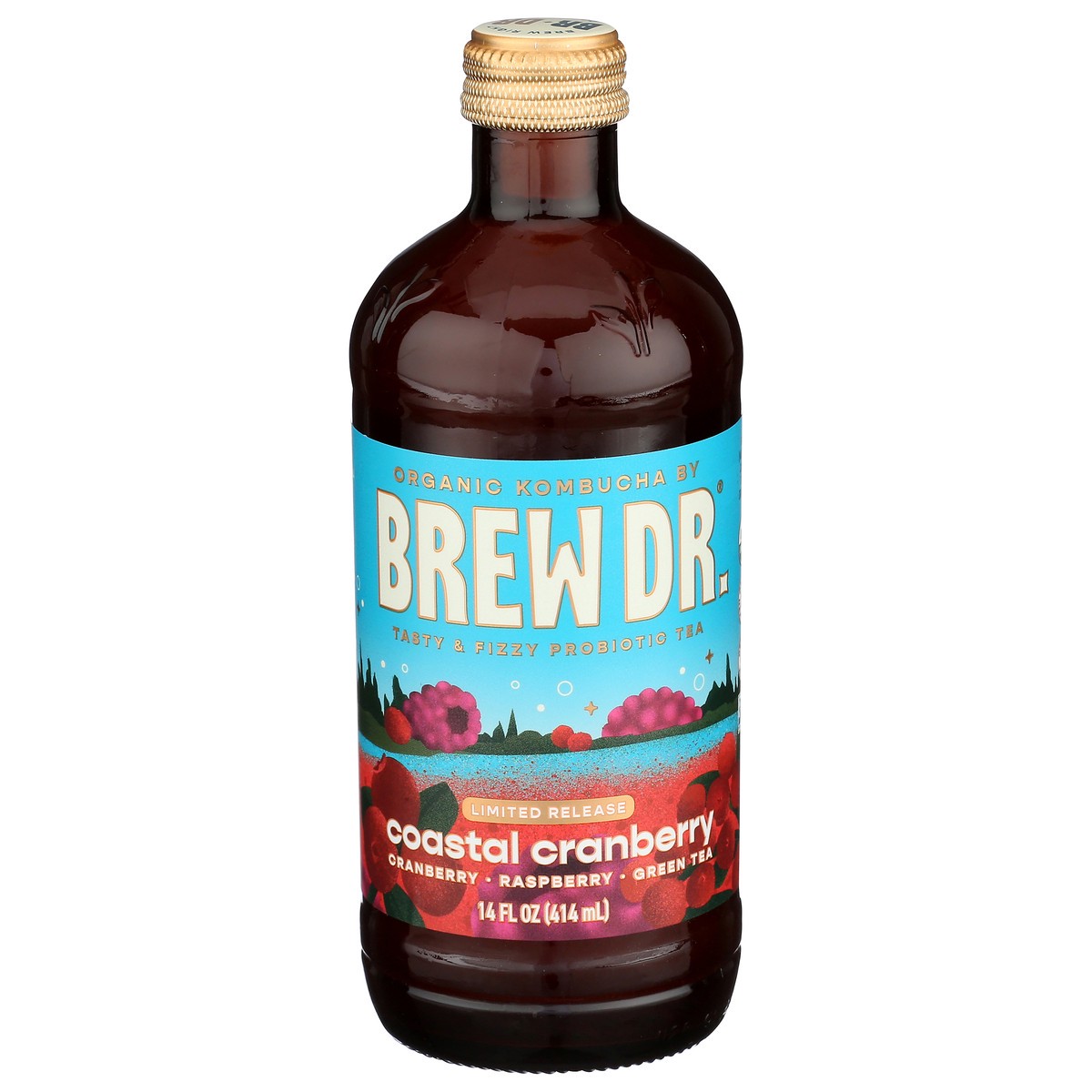 slide 1 of 9, Brew Dr. Brew Dr Kombucha Limited Release Snickerdoodle - 14 fl oz, 14 fl oz