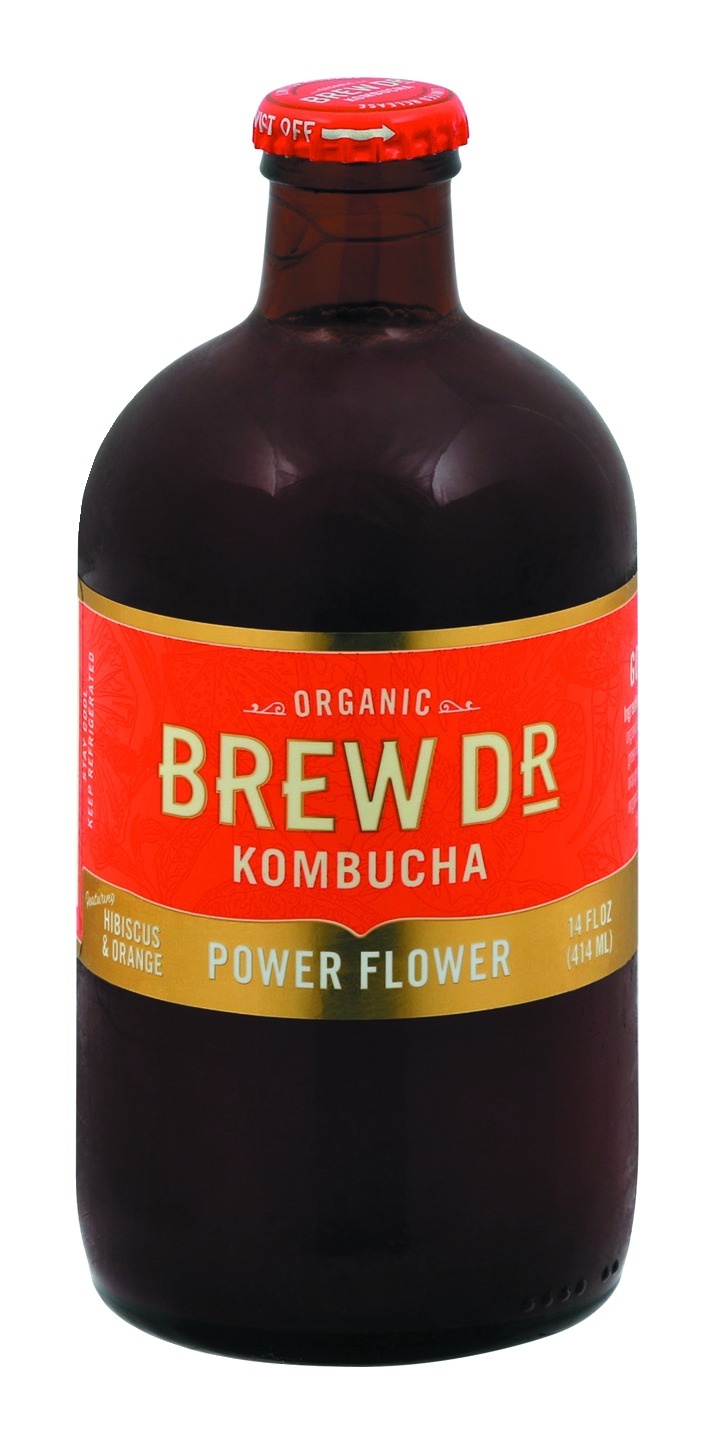 slide 1 of 1, Brew Dr. Kombucha Superberry Tea, 14 oz