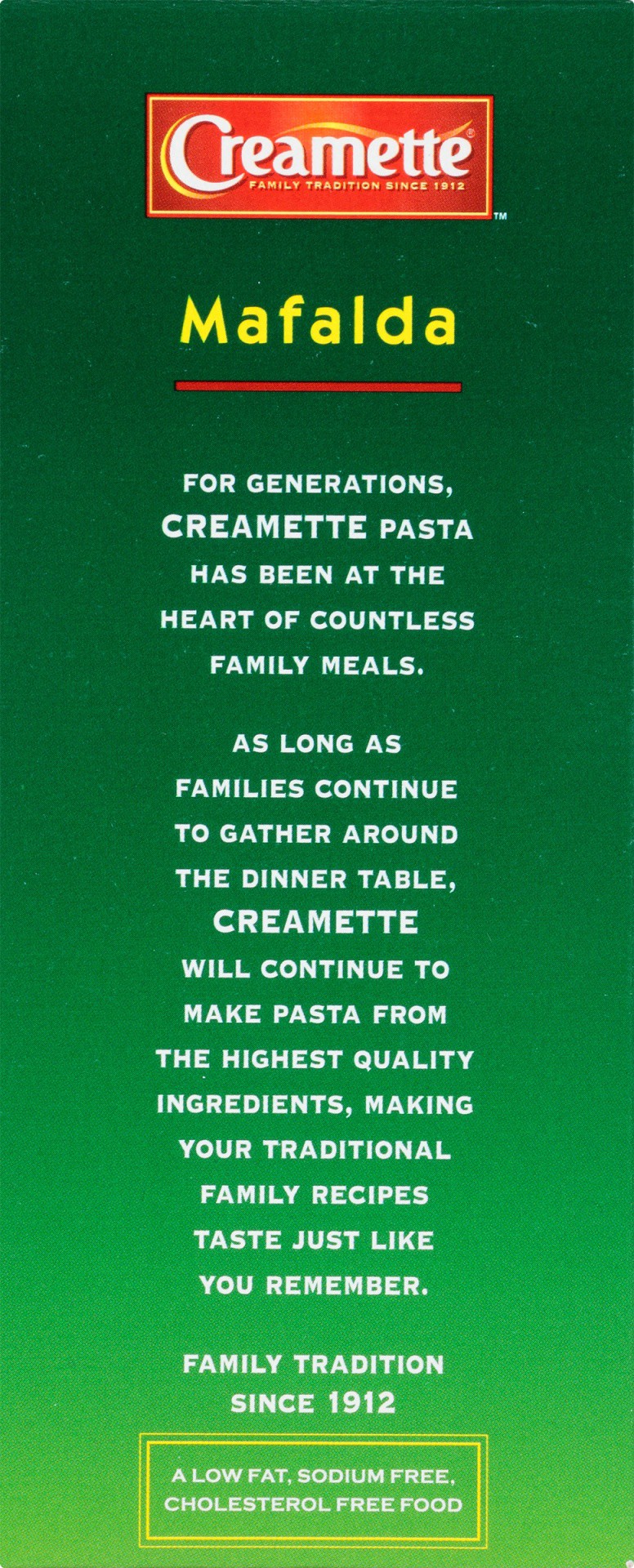 slide 6 of 8, Creamette Mafalda, 16 oz