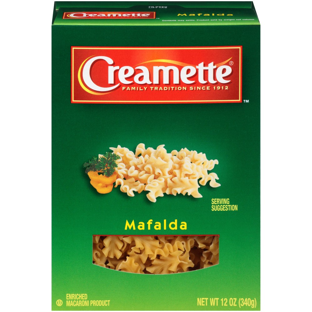 slide 1 of 8, Creamette Mafalda, 16 oz