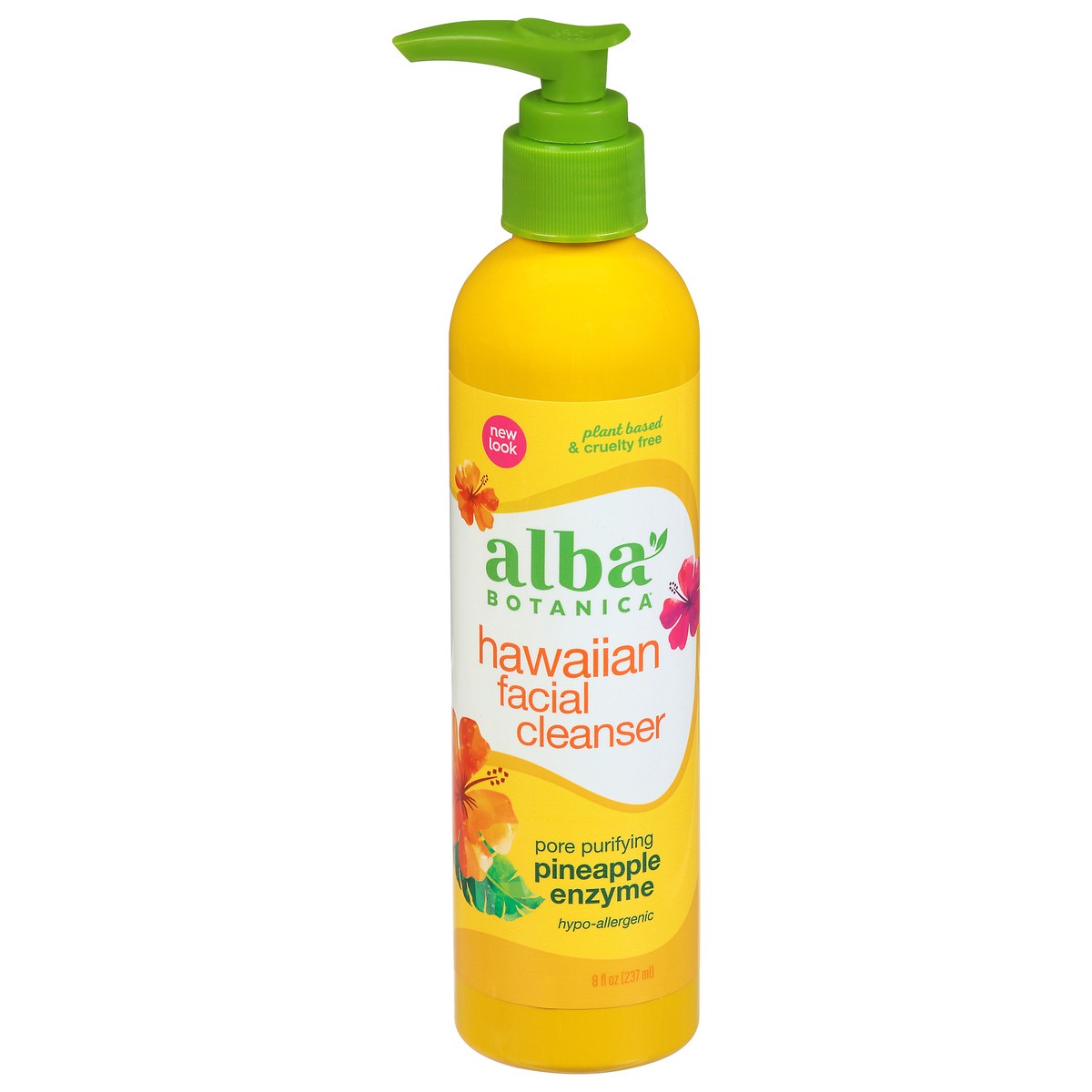 slide 2 of 8, Alba Botanica Pineapple Enzyme Hawaiian Facial Cleanser, 8 fl oz