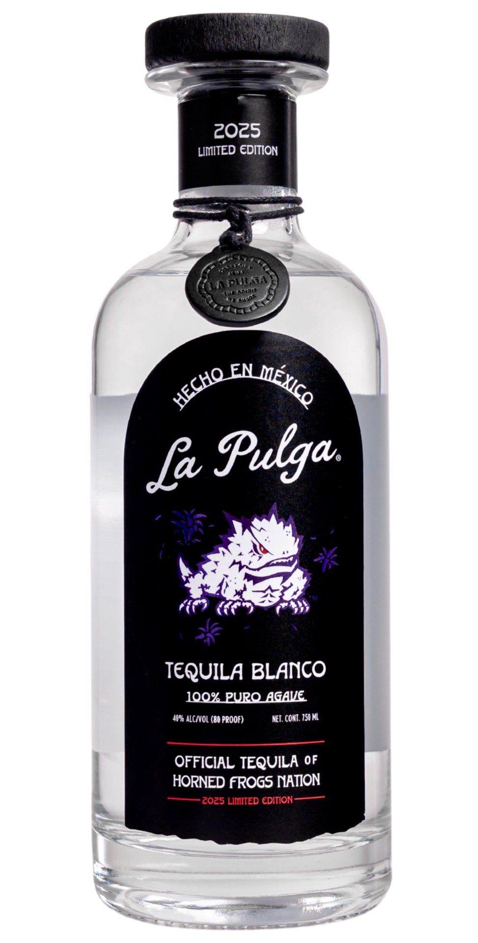 slide 1 of 1, La Pulga Tequila - Blanco (Tcu Bottle), 750 ml