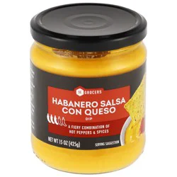 Se Grocers Habanero Con Queso Dips 15 Ounces