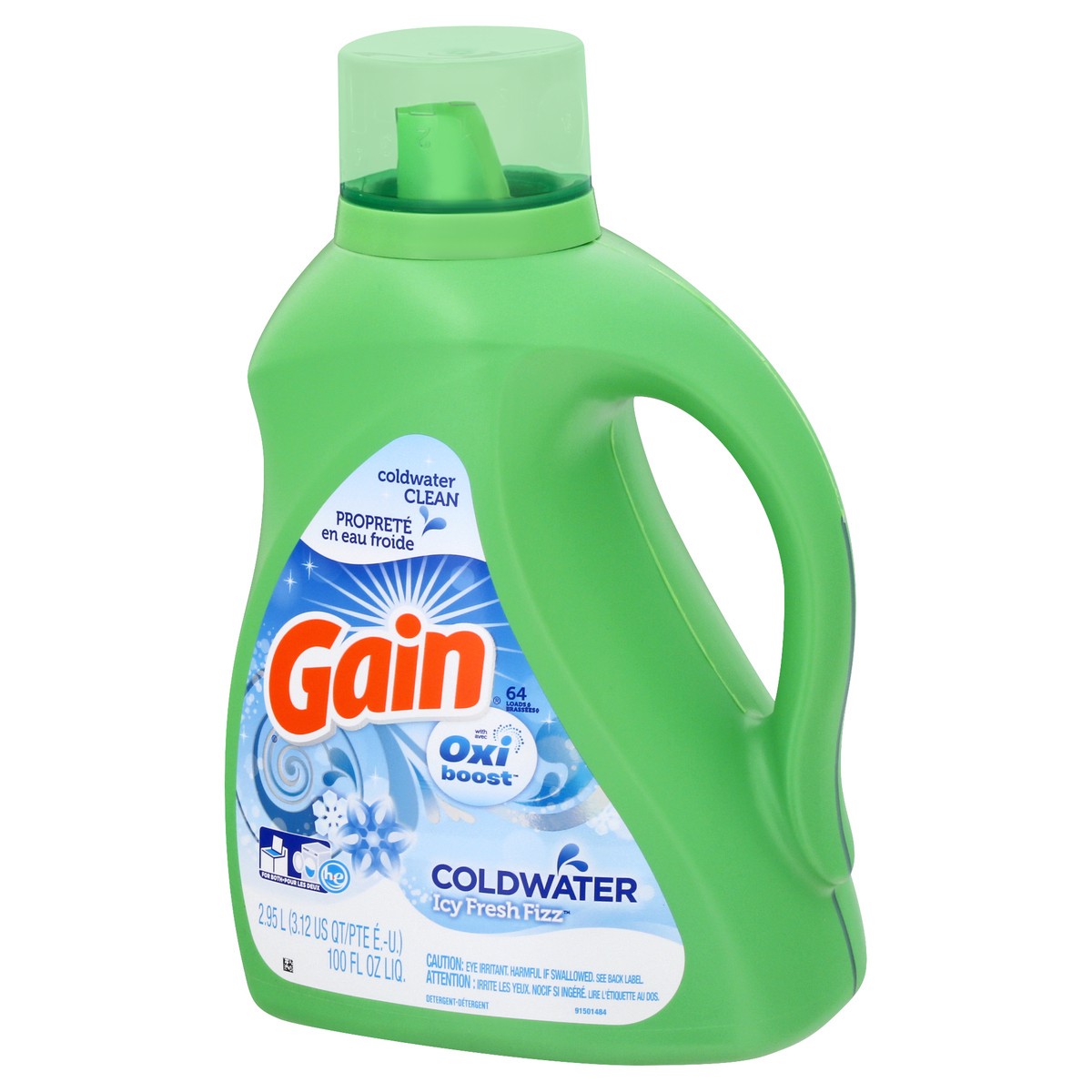 slide 3 of 9, Gain Liquid Detergent, 2.95 l