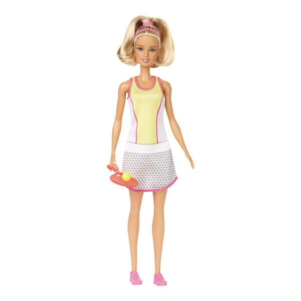 slide 1 of 1, Barbie Tennis Player Doll, 1 ct