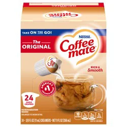 Coffee-Mate Nestle Coffee Mate Original Liquid Coffee Creamer Singles, 24 Count 9 fl oz.